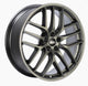 BBS CC-R 20x8 5x112 ET27 Satin Graphite Diamond Cut Polished Rim Protector Wheel -82mm PFS Required - Mammoth Racing -