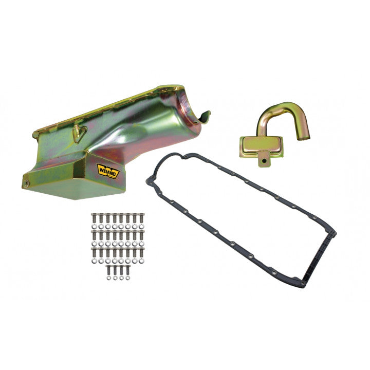 Weiand 5033wnd Drag Racing Oil Pan For Use w/1965-1990 Big Block Chevy 6 Quart - My Store