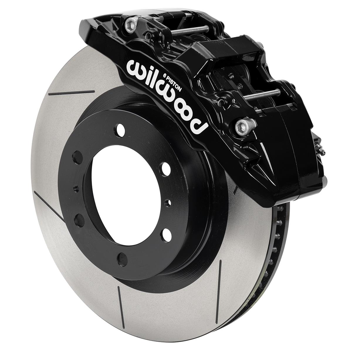 Wilwood 15-21 Toyota 4Runner Aero6-DM Black Front Brake Kit - Slotted - My Store