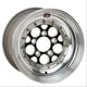 Weld Magnum Import 15x4 / 5x100mm BP / 1.25in. BS Black/Polished Wheel - Non-Beadlock - Mammoth Racing -
