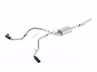 Borla 14-18 GMC Sierra 1500 5.3L Reg Cab 78.8in Bed 2.75 to 2.25in S-Type Catback (Black Chrome Tip) - My Store