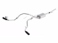 Borla 14-18 GMC Sierra 1500 5.3L Reg Cab 78.8in Bed 2.75 to 2.25in Atak Catback (Black Chrome Tip) - Mammoth Racing -