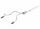 Borla 14 Silv/Sierra 1500 C/B Touring Exh/2.75in in muff 2.25inout 4inTIp SS Rear Exit-Black Chrome - Mammoth Racing -