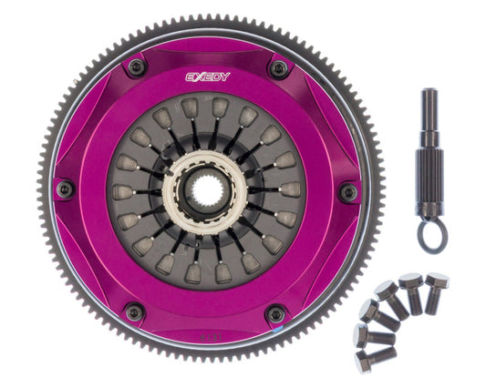 Exedy 1999-2002 Nissan Skyline GTR L6 Hyper Twin Cerametallic Clutch Sprung Center Disc Pull Type - Mammoth Racing -