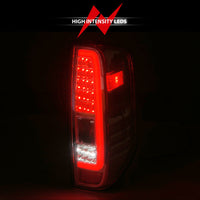 ANZO 2005-2021 Nissan Frontier LED Taillights Chrome Housing/Clear Lens - Mammoth Racing -