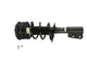 KYB Shocks & Struts Strut Plus Front CHEVROLET Cavalier 1995-05 PONTIAC Sunfire 1995-05 - Mammoth Racing -