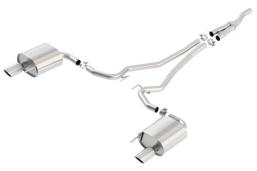 Borla S Type Rear Section 15-17 Ford Mustang 2.3L EcoBoost MT/AT 2.25in pipe 4in tip