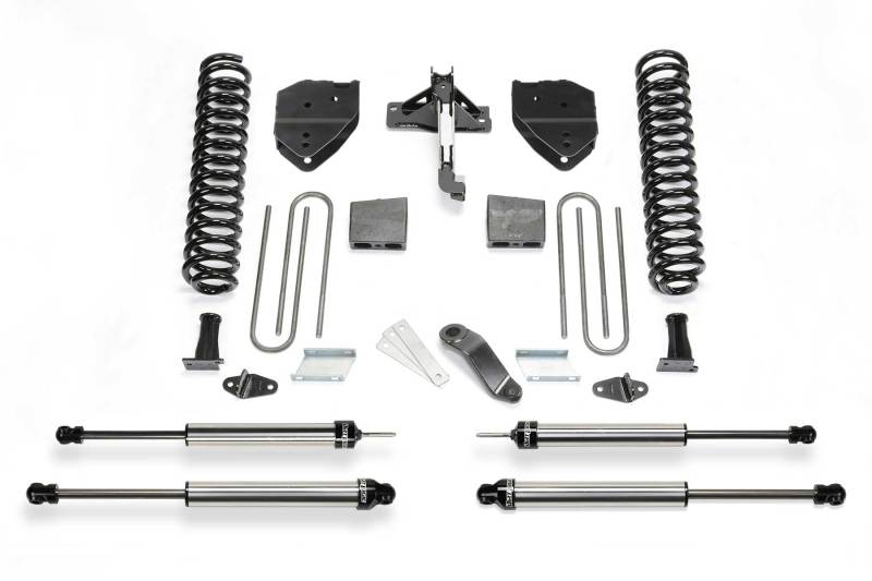 Fabtech 17-21 Ford F250/f350 4WD Gas 6in Basic Sys w/Dlss Shks - Mammoth Racing -