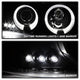 Spyder GMC Sierra 1500/2500 99-06 Projector Headlights LED Halo LED Blk Smke PRO-YD-CDE00-HL-BSM - Mammoth Racing -