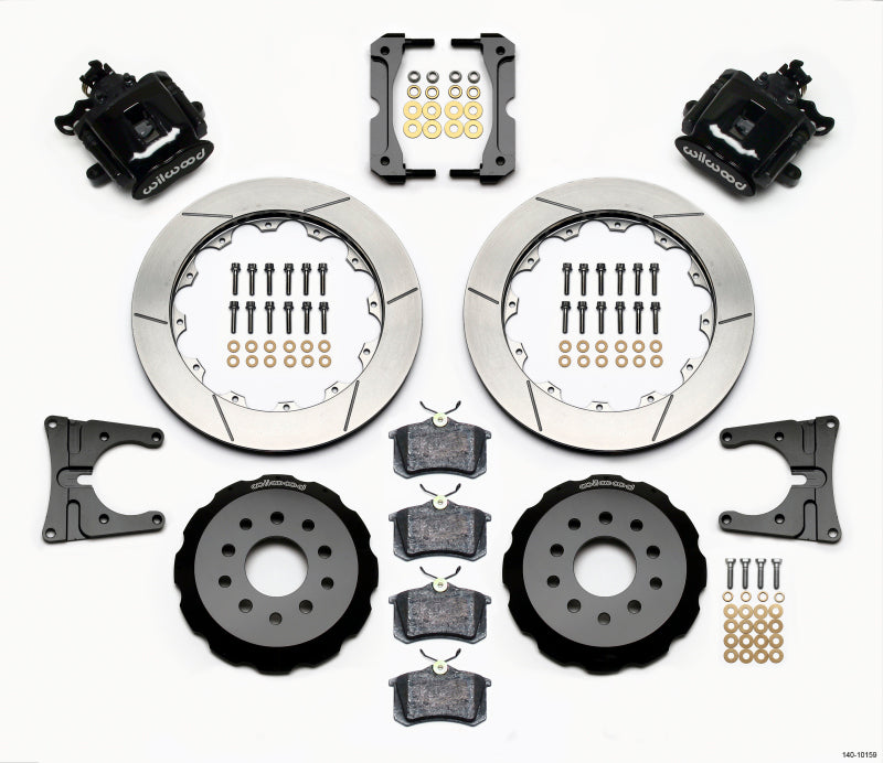Wilwood Combination Parking Brake Rear Kit 12.88in 2005-2014 Mustang - Mammoth Racing -