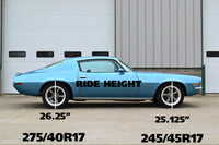Ridetech 70-80 Camaro Small Block StreetGRIP Lowering Coil Springs Dual Rate Pair - Mammoth Racing -