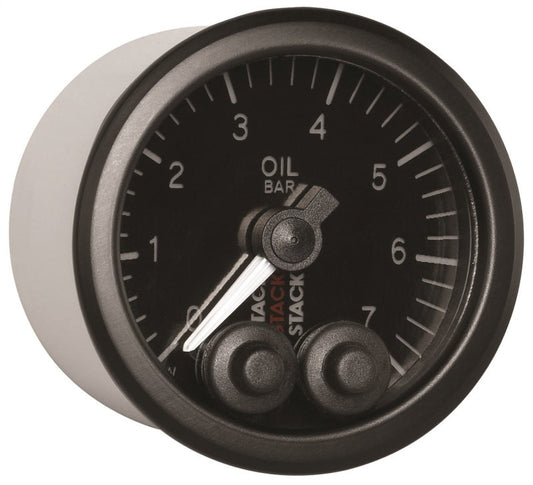 Autometer Stack 52mm 0-7 Bar M10 Male Pro-Control Oil Pressure Gauge - Black - My Store