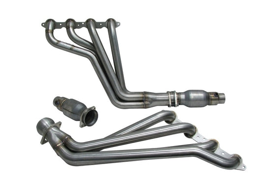 BBK 10-15 Camaro LS3 L99 Long Tube Exhaust Headers With Converters - 1-3/4 304 Stainless - My Store