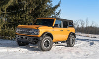 N-Fab RKR Step System 2021 Ford Bronco 4 Door - Tex. Black - 1.75in - Mammoth Racing -