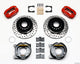 Wilwood Forged Dynalite P/S Park Brake Kit Drilled Red Chevy 12 Bolt-Spec 3.15in Brng Stggrd mt - Mammoth Racing -