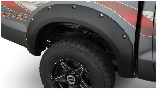 Bushwacker 11-13 Toyota Hilux Pocket Style Flares 2pc 59.8in Bed - Black - My Store