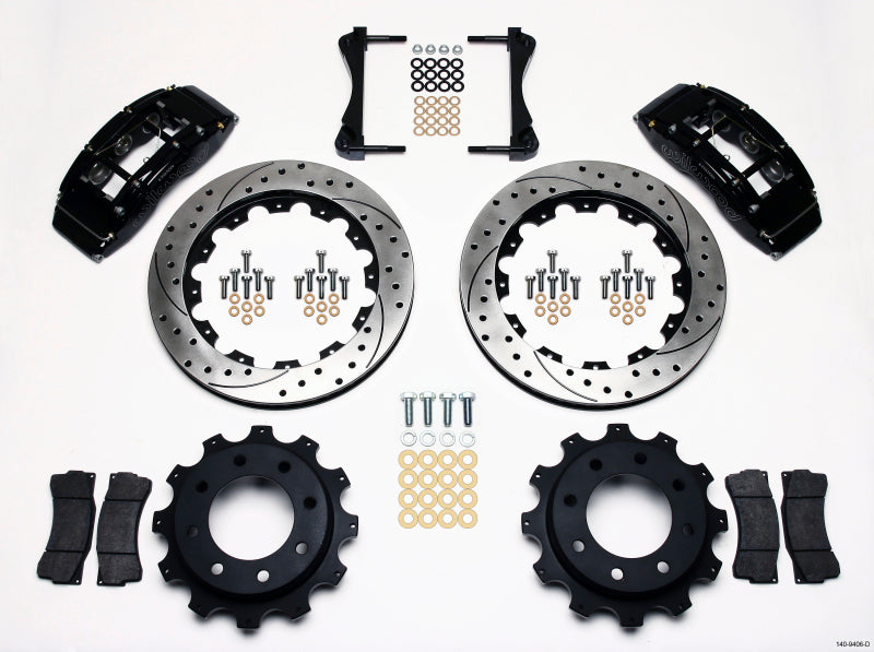 Wilwood Tc6r Rear Kit 16.00in Drilled 1999-2010 GM Trk 2500 HD 4.84 Cntr - My Store