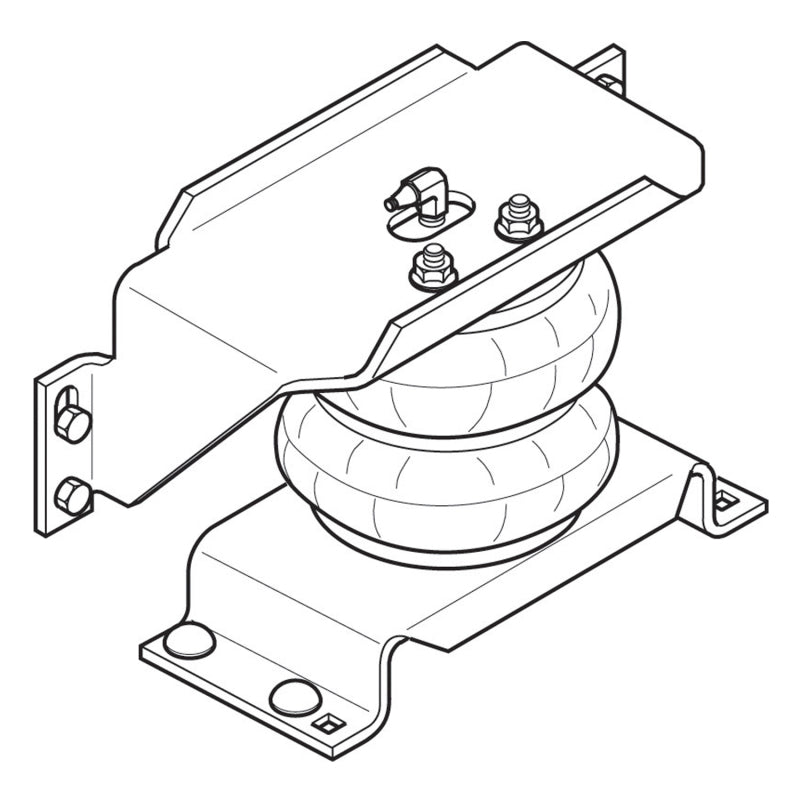 Firestone Ride-Rite Air Helper Spring Kit Rear 96-17 Ford E450 (Commercial w/o OE Bed) (W217602153) - Mammoth Racing -