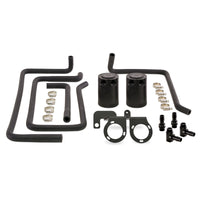 Mishimoto 09+ Nissan 370Z Direct Fit Baffled Oil Catch Can - Black - Mammoth Racing -