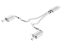 Borla Touring Cat-Back 15 Ford Mustang GT 5.0L V8 MT/AT 2.5in pipe 4in tip - My Store