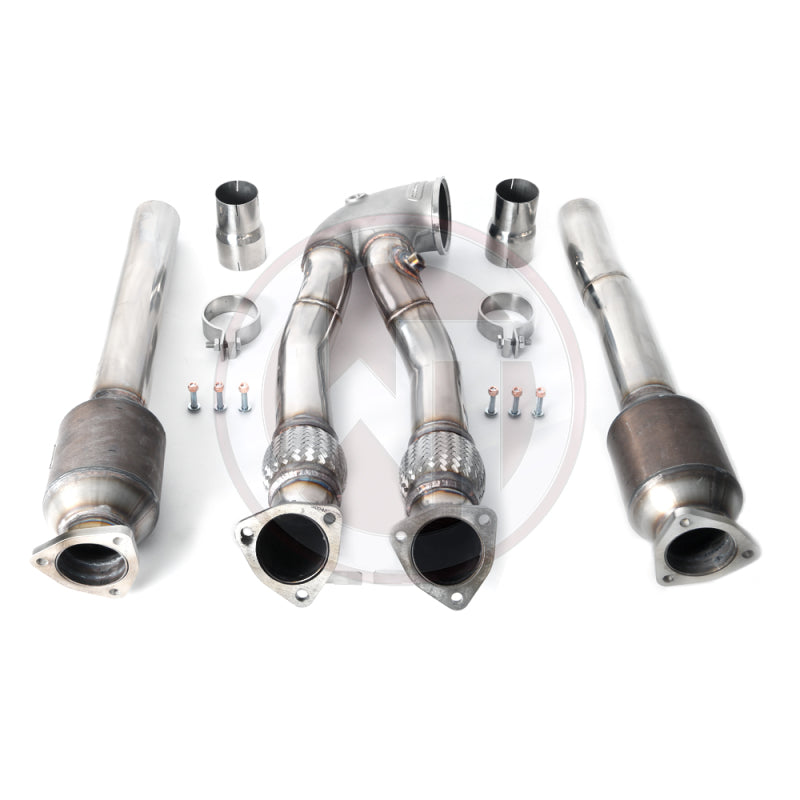 Wagner Tuning Audi TTRS 8S/RS3 8V SS304 Downpipe Kit w/Catted Pipes - My Store