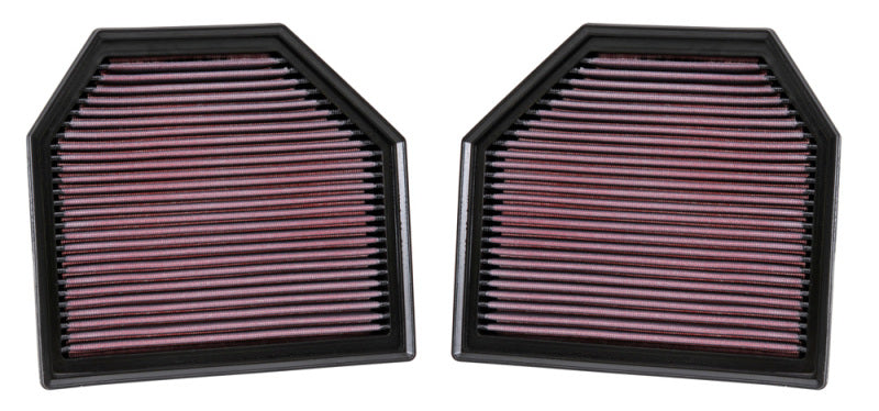 K&N Replacement Air Filter for 11-14 BMW M5/m6 4.4l V8 / 2015 M4/m3 3.0l I6  (2 per box) - Mammoth Racing -