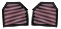 K&N Replacement Air Filter for 11-14 BMW M5/m6 4.4l V8 / 2015 M4/m3 3.0l I6  (2 per box) - Mammoth Racing -