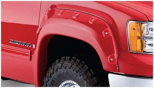 Bushwacker 07-14 GMC Sierra 2500 HD Cutout Style Flares 2pc - Black - My Store