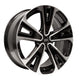 Enkei Universal SVX Truck & SUV 18x8 50mm Offset 5x127 Bolt 72.6mm Bore Black Machined Wheel - Mammoth Racing -