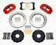 Wilwood Narrow Superlite 6R Front Hat Kit 13.06in Red Backdraft Cobra (bmw E36 Based) - Mammoth Racing -