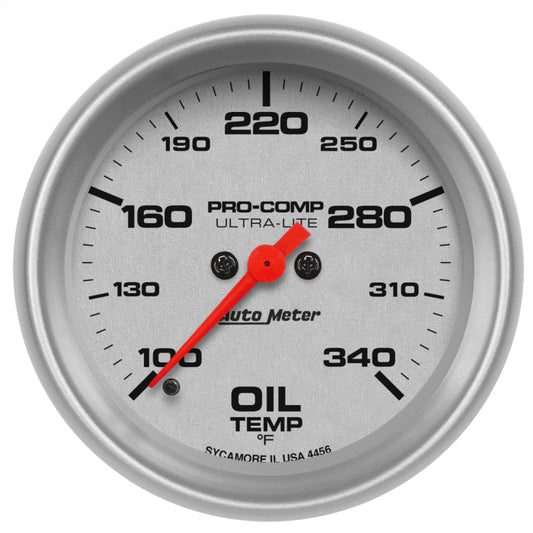 Autometer Ultra-Lite 2-5/8in 100-340f Oil Temp Gauge - Digital Stepper Motor - My Store