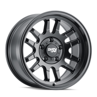 Dirty Life 9310 Canyon 17x9 / 6x135 BP / 0mm Offset / 87.1mm Hub Matte Black Wheel - Mammoth Racing -