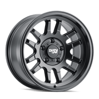 Dirty Life 9310 Canyon 17x9 / 6x139.7 BP / 0mm Offset / 106mm Hub Matte Black Wheel - Mammoth Racing -