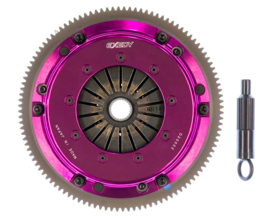 Exedy 1992-1993 Acura Integra L4 Hyper Single Clutch Sprung Center Disc Push Type Cover - Mammoth Racing -