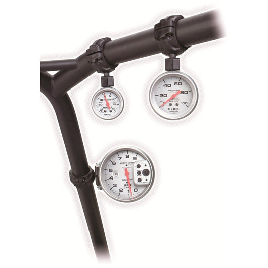 Autometer 5in Pedestal Tach Black Roll Pod for 1 1/2 inch Roll Cage - My Store