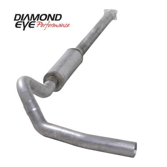 Diamond Eye 18-19 Ford 3.0L Powerstroke F150 - 4in 409SS DPF Back Exhaust Kit w/ Tip 4512BRA-DEBK