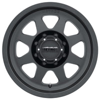 Method Mr701 17x9 -12mm Offset 8x6.5 130.81mm CB Matte Black Wheel - Mammoth Racing -