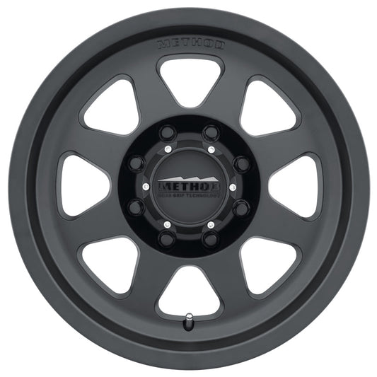 Method Mr701 17x9 -12mm Offset 8x6.5 130.81mm CB Matte Black Wheel - Mammoth Racing -