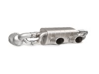 Akrapovic 16-17 Porsche 911 Carrera S/4/4S/GTS (991.2) Link Pipe Set w/ Cat (SS) - My Store