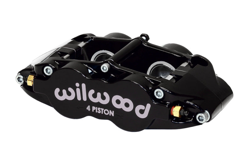 Wilwood Caliper-Narrow Superlite 4R - Black 1.75/1.75in Pistons 1.10in Disc - Mammoth Racing -