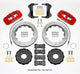 Wilwood Aero6 Front Hat Kit 15.00 Red 2014-up Corvette C7 w/Lines - My Store