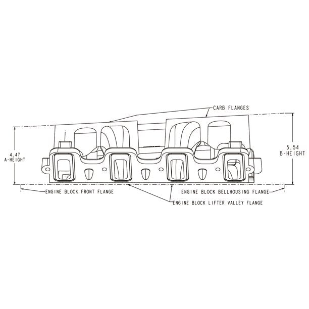 Holley 300-120 LS Hi-Ram Modular Intake System - My Store