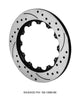 Wilwood Rotor-SRP36 Iron-RH-BLK-Drill 14.00 x .810 - 12 on 8.75in - My Store