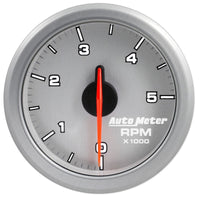 Autometer Airdrive 2-1/6in Tachometer Gauge 0-5k RPM - Silver - My Store