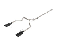 aFe Vulcan Series 3in 304SS DPF-Back 20-21 GM Trucks L6-3.0L (td) LM2 - Dual Black Tip - Mammoth Racing -