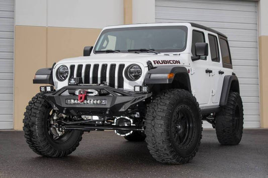 Addictive Desert Designs 2018 Jeep Wrangler JL Stealth Fighter Front Bumper w/ Winch Mounts - My Store