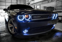 Oracle 08-14 Dodge Challenger Dynamic Surface Mount Headlight/Fog Light Halo Kit COMBO - ColorSHIFT - Mammoth Racing -