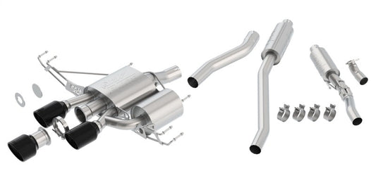 Borla 17-18 Honda Civic Type-R FK8 ATAK Cat-Back Exhaust w/ Ceramic Black Tips - My Store