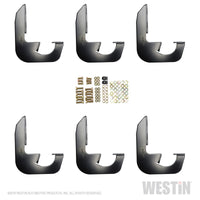 Westin 2015-2018 Chevrolet/GMC Colorado/Canyon Crew Cab Running Board Mount Kit - Black - Mammoth Racing -