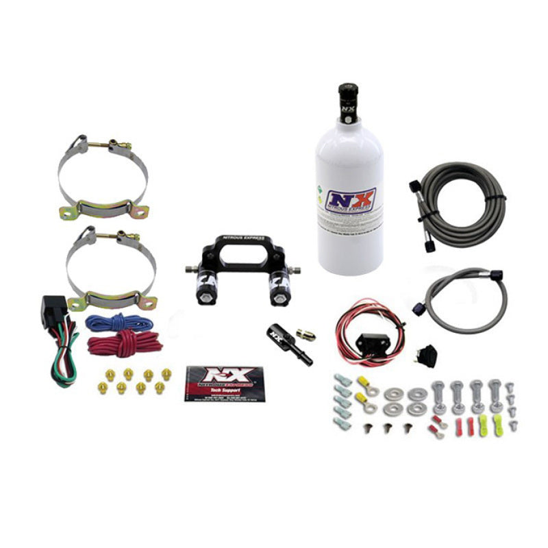 Nitrous Express Polaris RZR 800cc Nitrous Plate Kit w/2.5lb Bottle - My Store